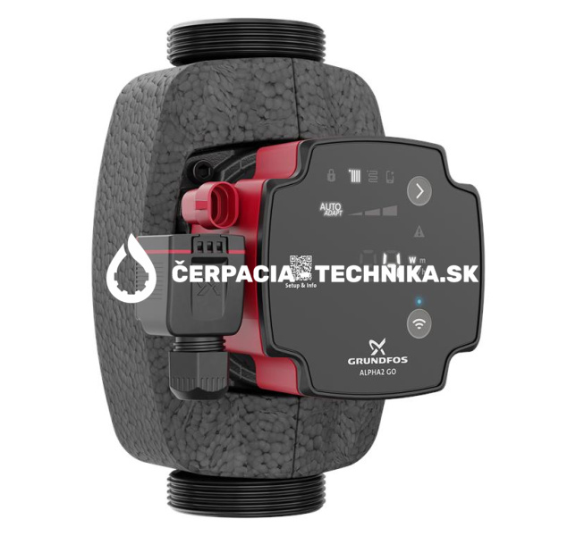Elektronické obehové čerpadlo Grundfos ALPHA2 GO 32-75 180 93074274