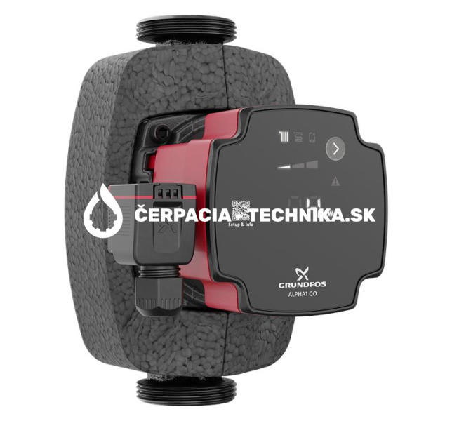 Elektronické obehové čerpadlo Grundfos ALPHA2 GO 25-60 180 93074216