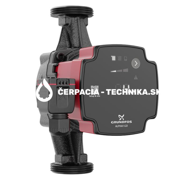 Elektronické obehové čerpadlo Grundfos ALPHA1 GO 25-80 180 93074179