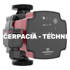 Elektronické obehové čerpadlo Grundfos ALPHA1 GO 25-40 130 93074186