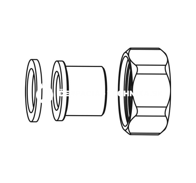 TA Heimeier Globo H Skrutkovanie so vsuvkou na spájkovanie DN20 0601-22.352