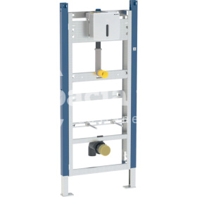 Geberit Duofix pre pisoár, S matným pochrómovaním, 112–130 cm, univerzálny, s ovládaním splachovania pisoárov Basic 111.695.46.5