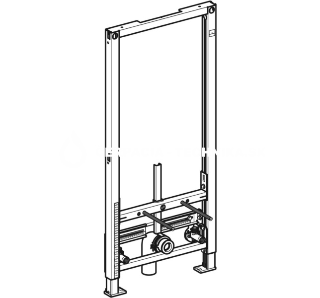 Geberit Duofix pre bidet, 112 cm, univerzálny 111.510.00.1