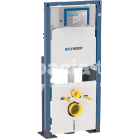 Geberit Duofix pre závesné WC, 112 cm, s podomietkovou splachovacou nádržkou Sigma 12 cm, voľne stojaci, zosilnený 111.380.00.5