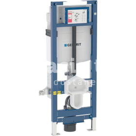 Geberit Duofix pre závesné WC, 112 cm, s podomietkovou splachovacou nádržkou Sigma 12 cm, bezbariérový, výškovo nastaviteľné WC 111.396.00.5