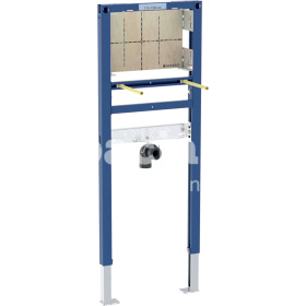 Prvok pre umývadlo Geberit Duofix, 112–130 cm, úzke vyhotovenie, nástenná armatúra podomietková 111.274.00.1
