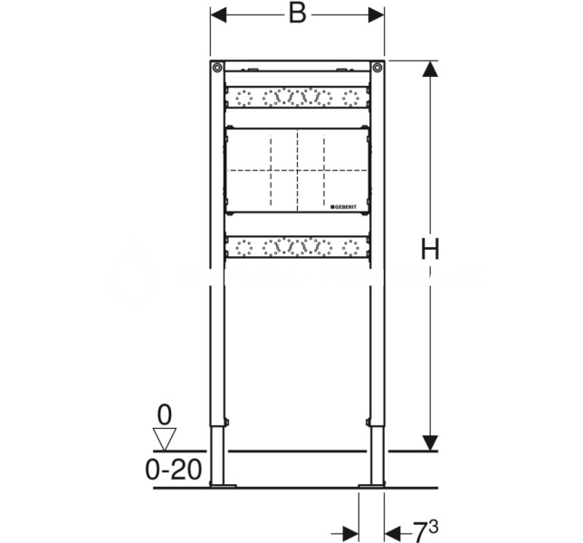 Geberit Duofix pre sprchu a kúpeľňovú vaňu, 98–112 cm, podomietková nástenná armatúra 111.780.00.1