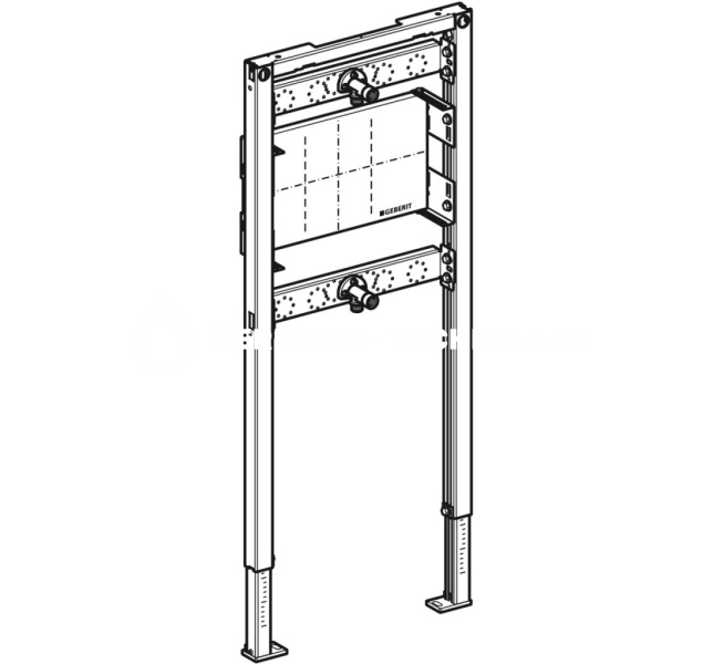 Geberit Duofix pre sprchu a kúpeľňovú vaňu, 98–112 cm, podomietková nástenná armatúra 111.780.00.1