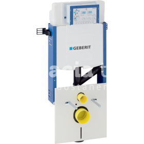 Geberit Kombifix pre závesné WC, 108 cm, s podomietkovou splachovacou nádržkou Sigma 12 cm, pre odsávanie zápachu s externým ventilátorom 110.367.00.5