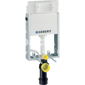 Geberit KombifixBasic pre závesné WC, 108 cm, s podomietkovou splachovacou nádržkou Delta 12 cm 110.100.00.1