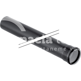 Rúra Geberit Silent-PP s hrdlom: d=40mm, L=15cm 390.100.14.1 