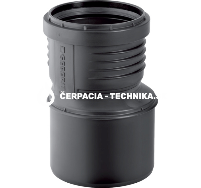 Excentrická redukcia Geberit Silent-PP: d=110mm, d1=75mm 390.573.14.1