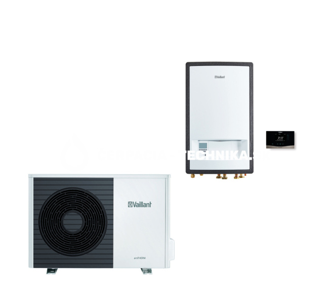 Vaillant aroTHERM VWL 35/5 AS + VWL 57/5 IS split + sensoCOMFORT 720